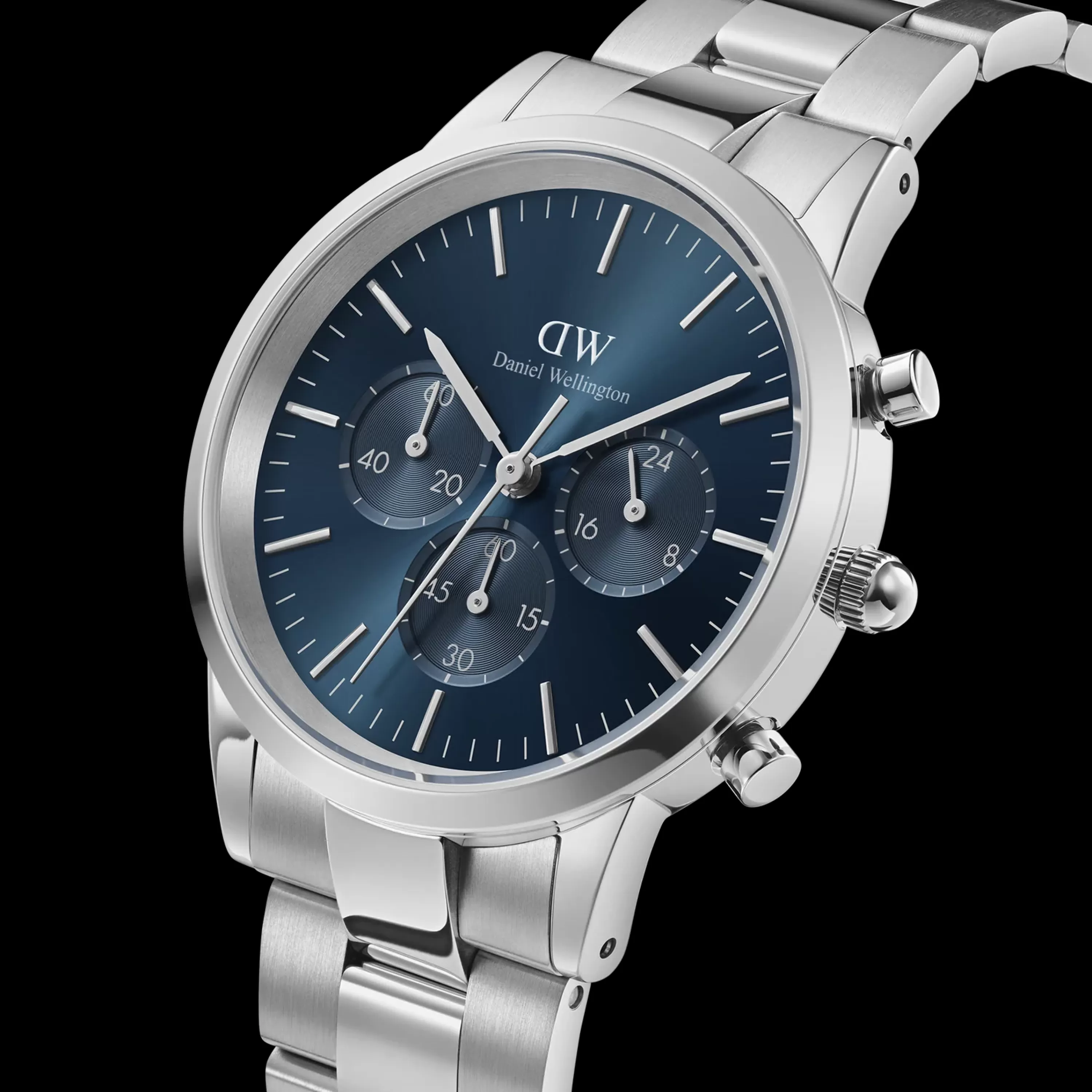 Daniel Wellington Iconic Chronograph Link Arctic S<Uomo Orologi Da Uomo