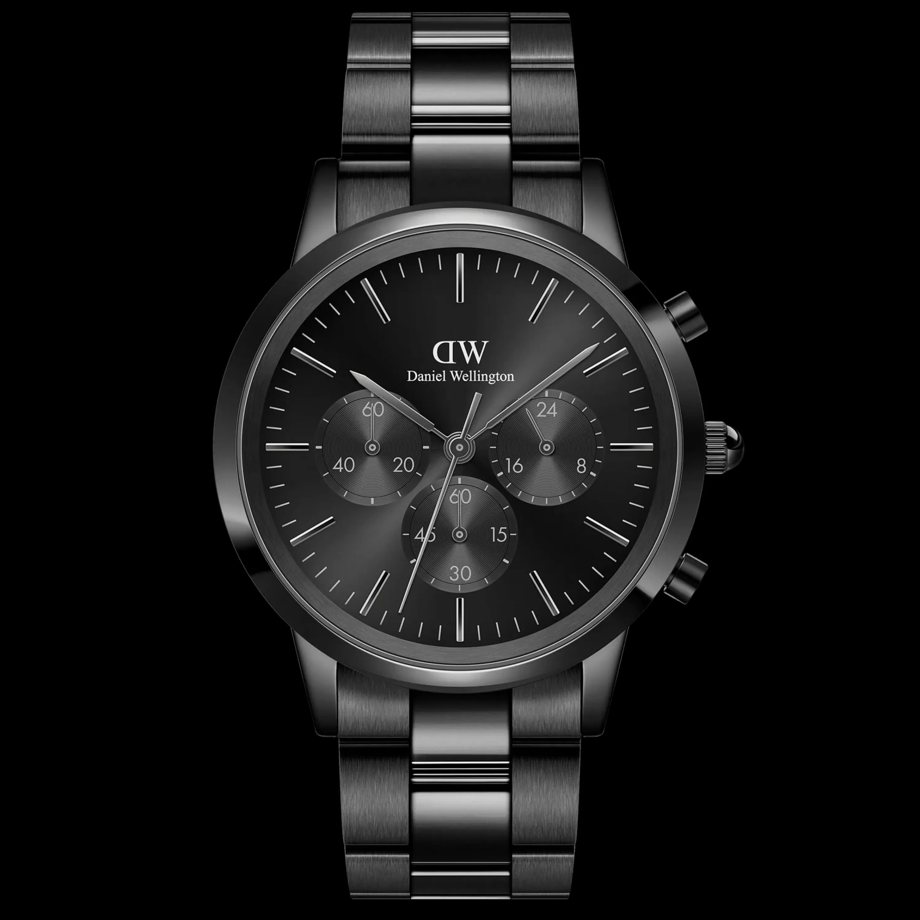 Daniel Wellington Iconic Chronograph Link Onyx B<Uomo Orologi Da Uomo