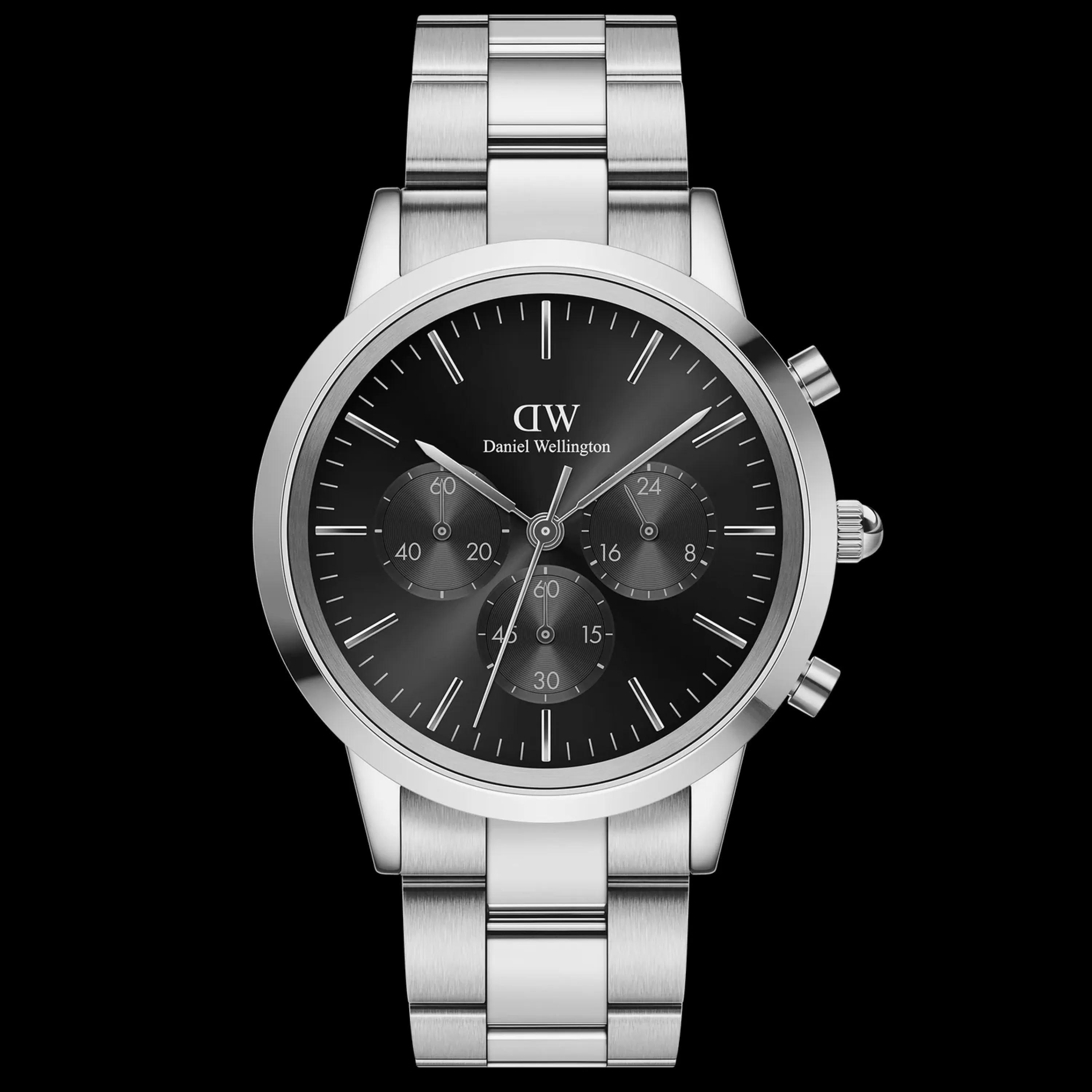 Daniel Wellington Iconic Chronograph Link Onyx S<Uomo Orologi Da Uomo