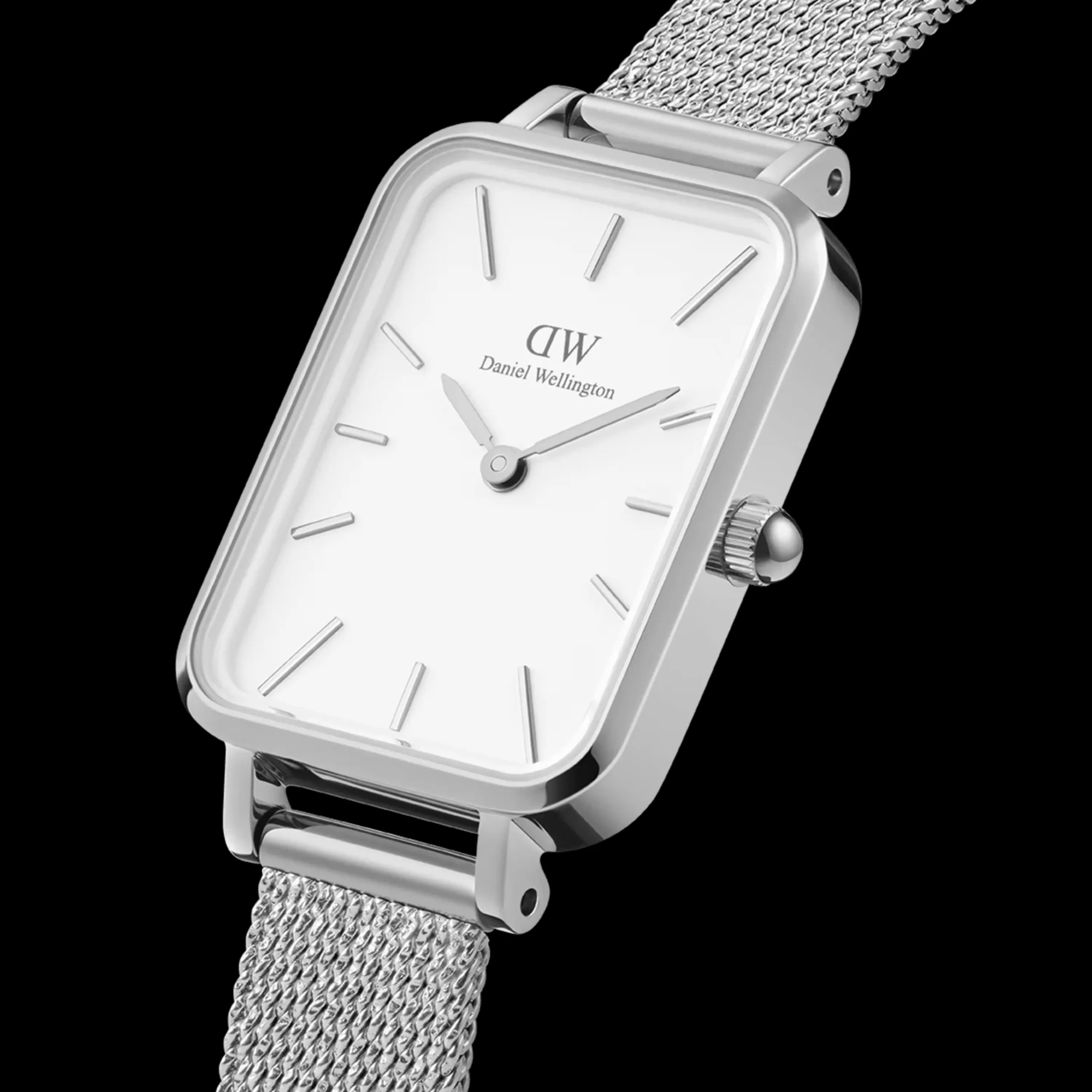 Daniel Wellington Quadro Pressed Sterling<Donna Orologi Da Donna